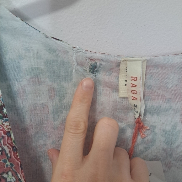 Raga sunset gold romper rose medium NWT - Picture 5 of 6